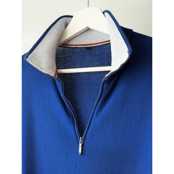 Loro Piana Cotton Half-Zip Sweater - Picture 3 of 7